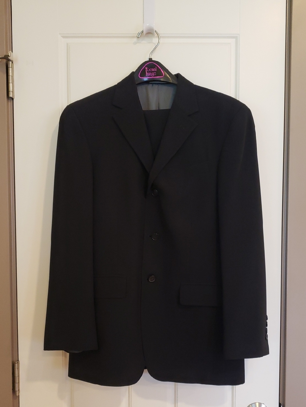 Oscar de la Renta Suit Set. Black 36 Short 28 Waist